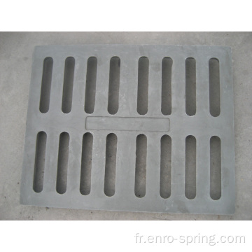 Grille composite de drainage de l&#39;eau en fibre de verre FRP 500 * 500